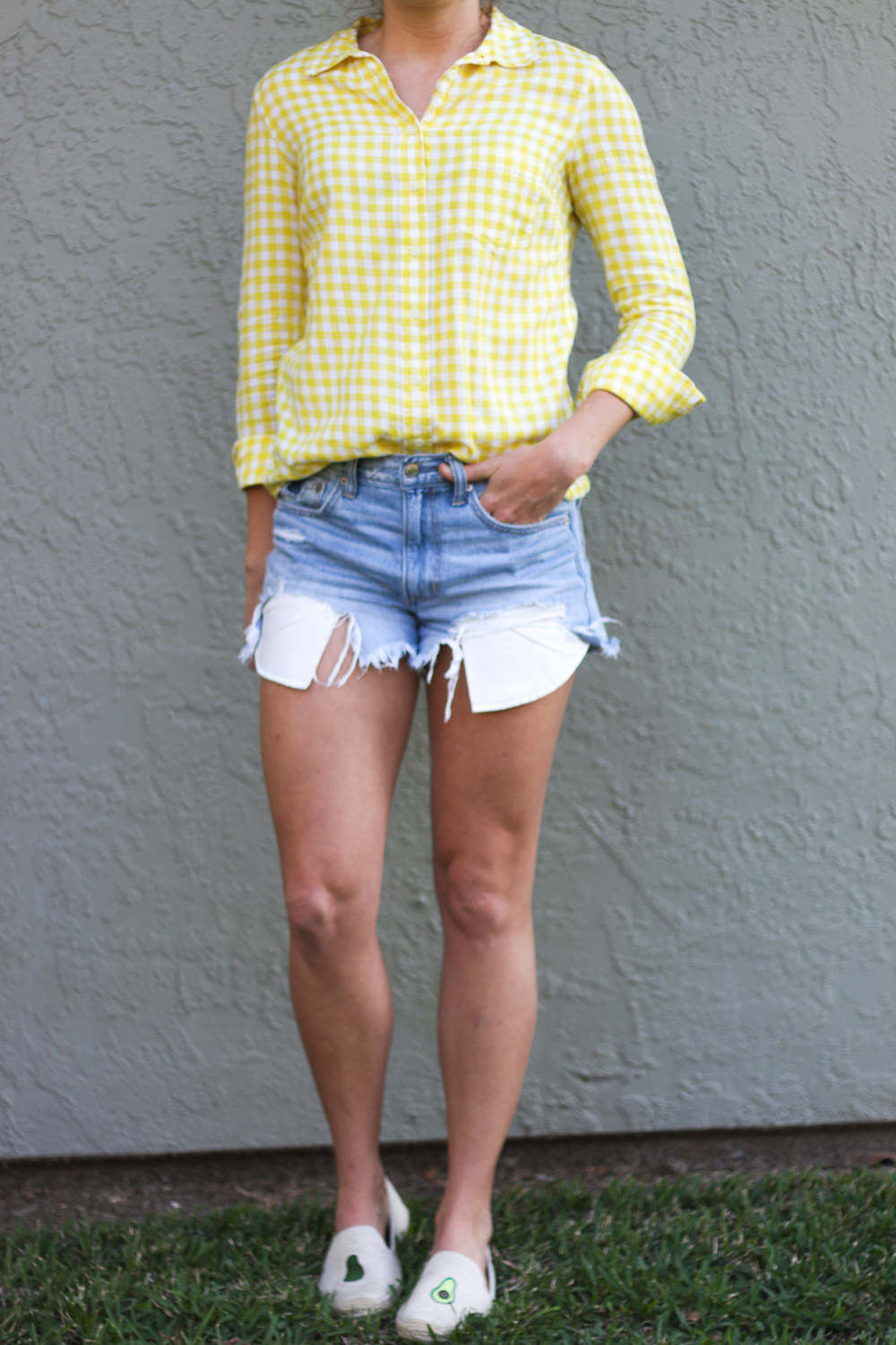 Yellow_Gingham_Button_Down-10