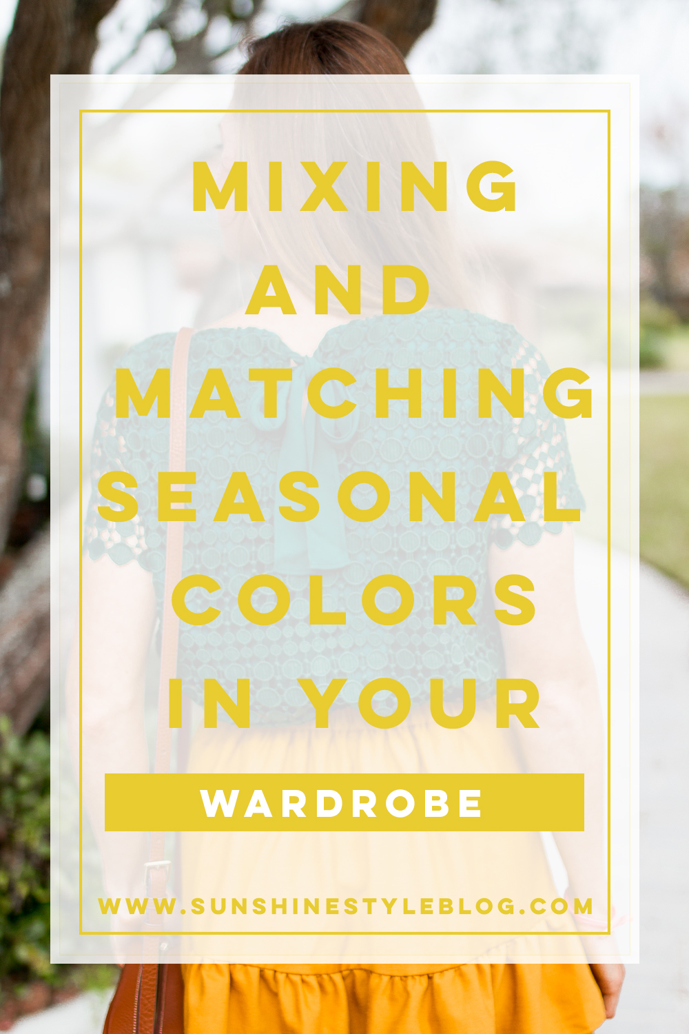 Mixing and Matching Seasonal Colors into Your Wardrobe | How to Dress for Fall | How to Incorporate Fall Colors in Your Wardrobe | Fall Outfit Ideas 2018 - Sunshine Style