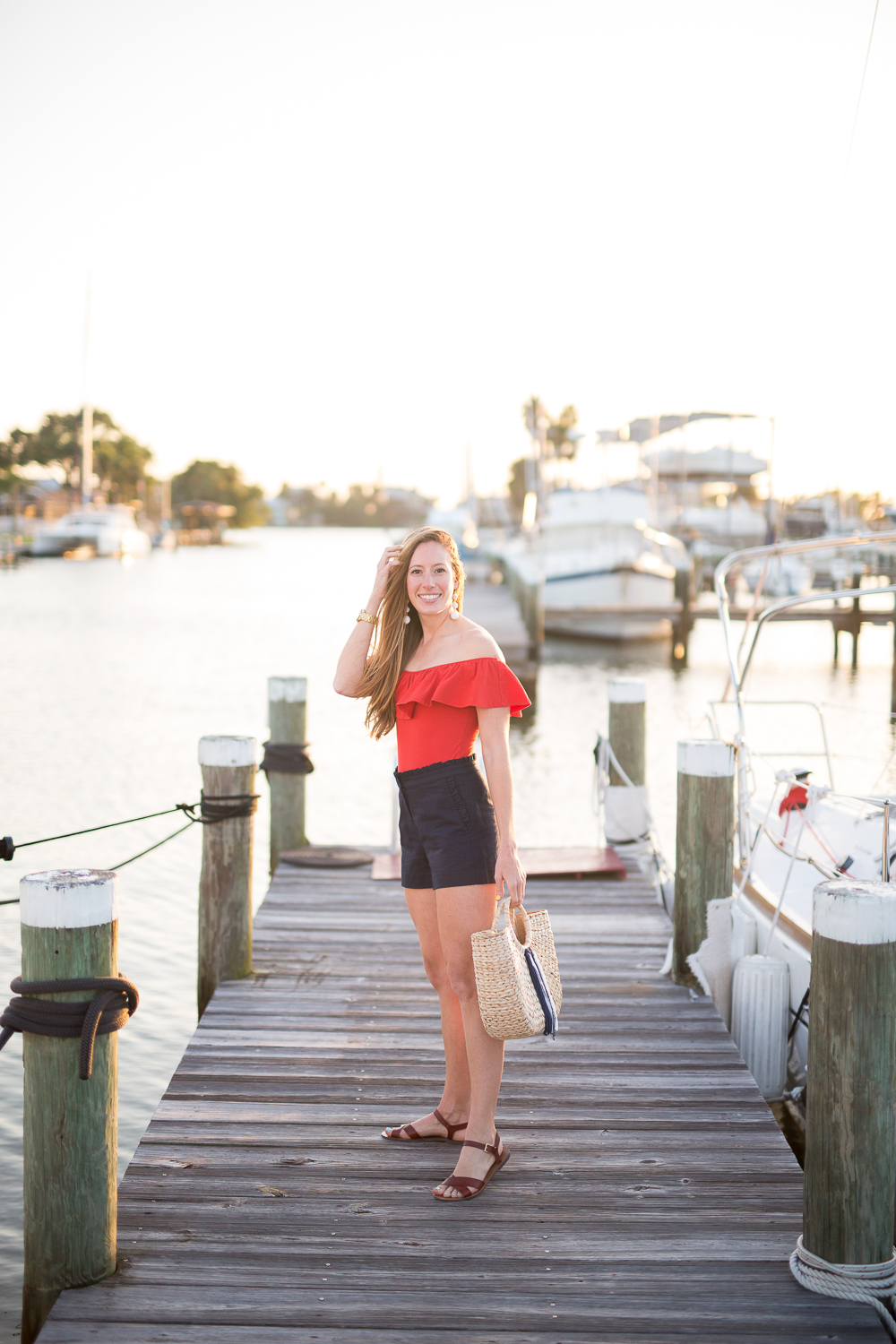 Classic 4th of July Outfit Ideas / What to Wear on 4th of July / What to wear on July 4th / All American Outfit Ideas / Summer Outfit Inspiration / Preppy Summer Outfit / Preppy Style Inspiration - Sunshine Style, A Florida Based Fashion and Lifestyle Blog