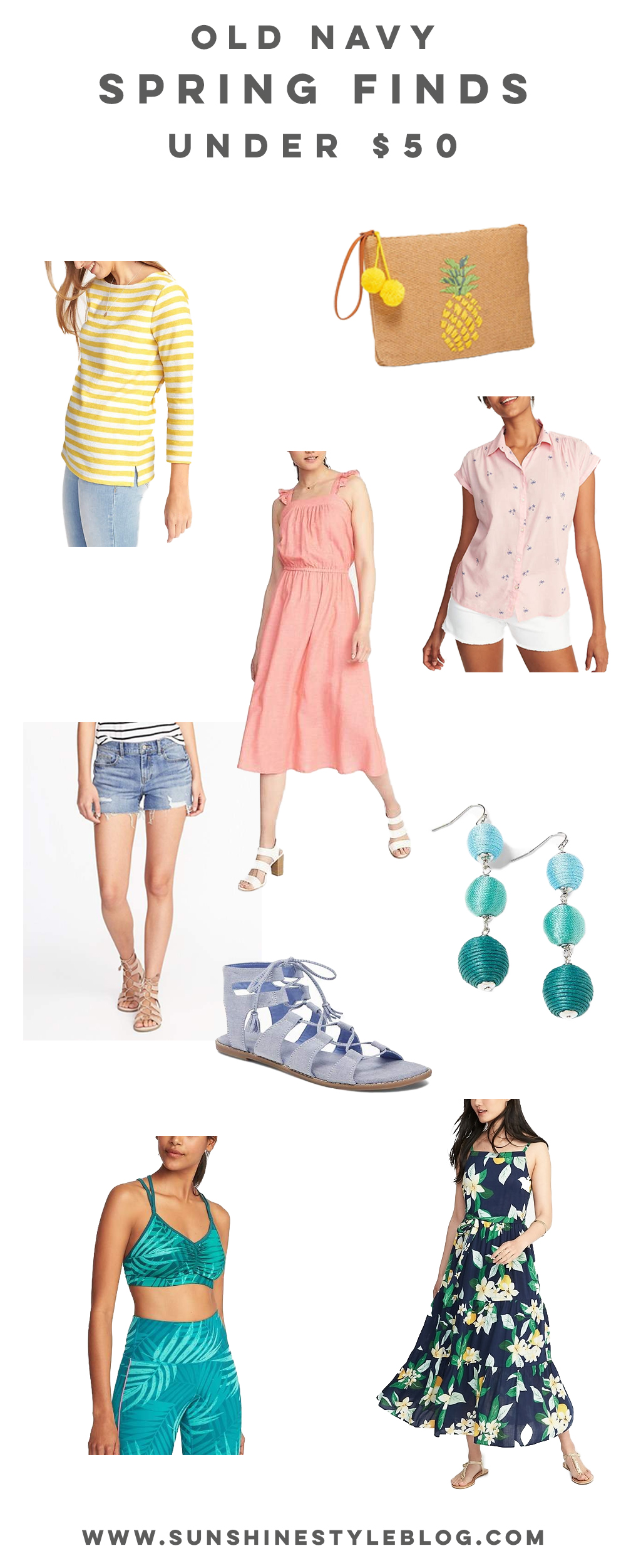 The Best Old Navy Spring Finds Under $50. If your on a budget, these cute spring pieces won't break the bank. 