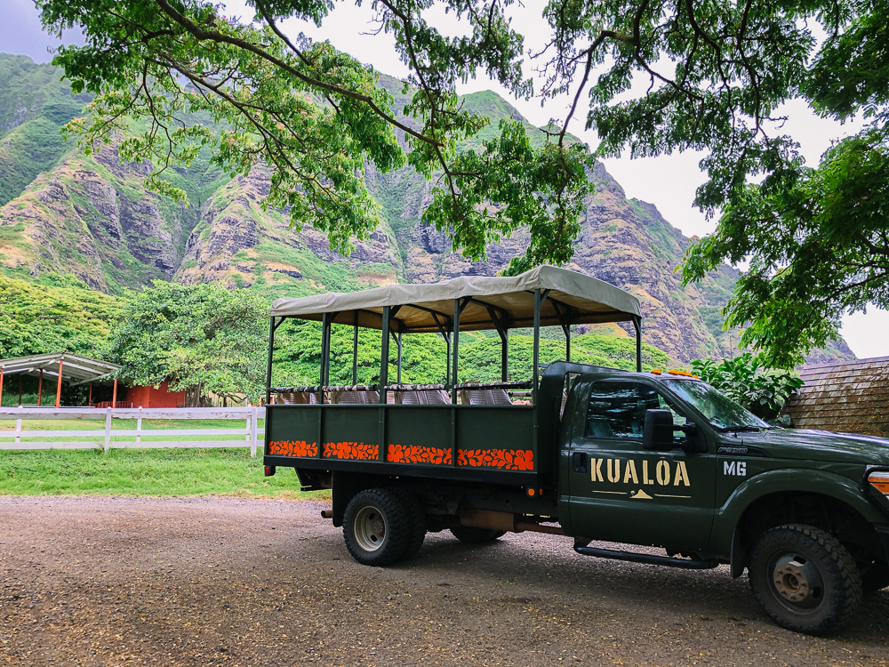 The Ultimate Oahu Travel Guide for the Adventurer - Kualoa Ranch Jeep Expedition | Sunshine Style