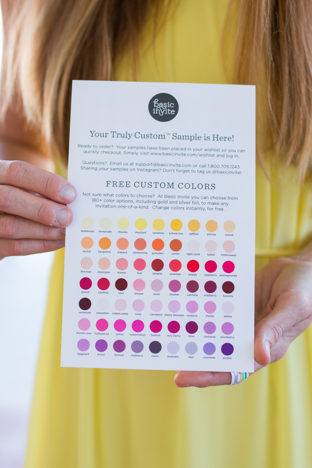 Why Customized Business Cards Are Still Important for Bloggers / Blog to Business / Basic Invite Customized Business Cards / Basic Invite Almost Unlimited Colors - Sunshine Style