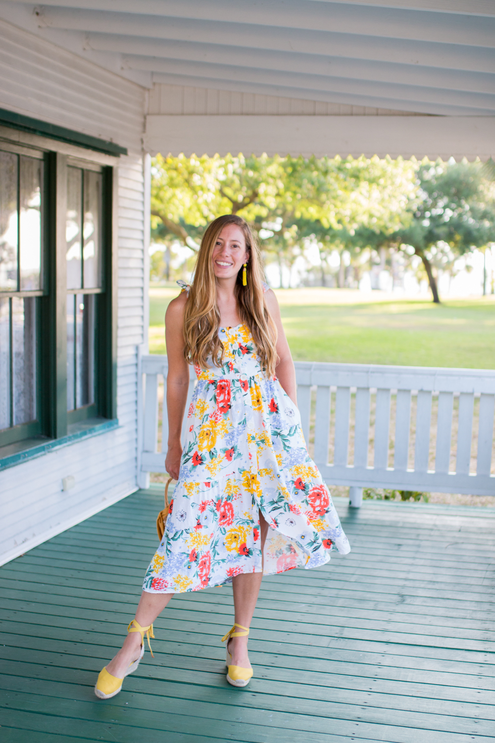 Floral Midi Dresses for Summer - Sunshine Style 