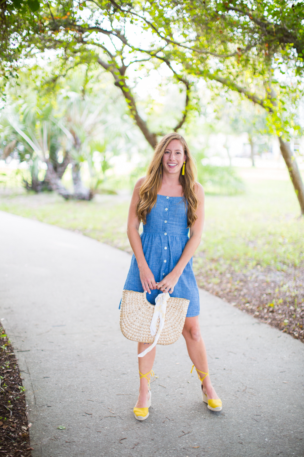 Affordable Chambray Button Up Dresses for Summer - Sunshine Style