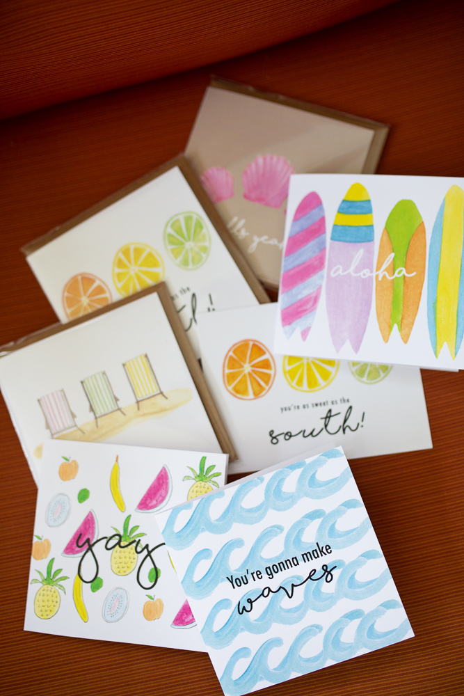 An Easy Way to Add Happiness to Someones Day / How to Add Joy to Someones Day / Island Haus Co. / Greeting Cards - Sunshine Style, A Florida Based Lifestyle and Fashion Blog