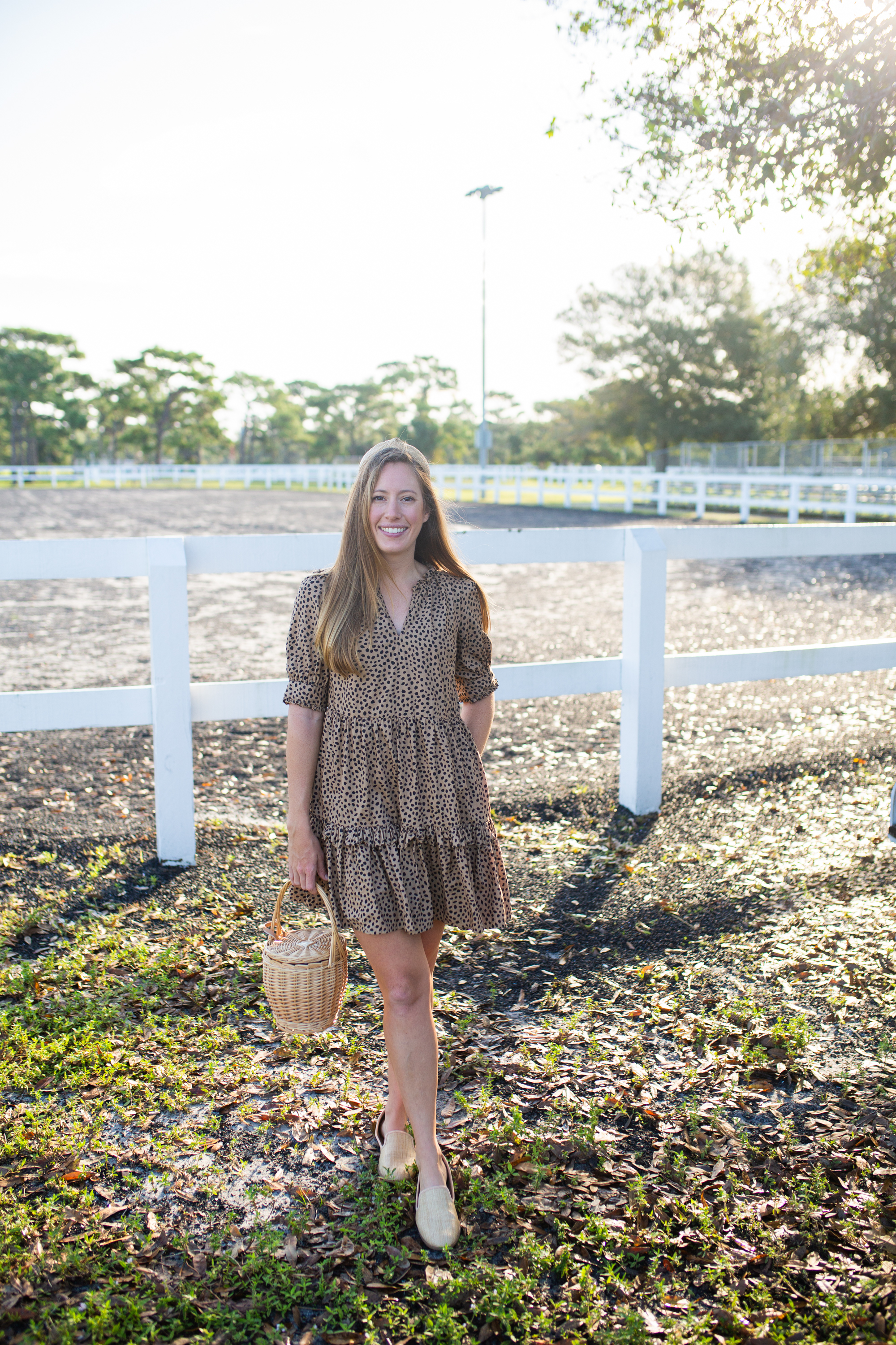 Leopard Print Dress / How to Style a Leopard Dress for Fall / Fall Outfit Idea / Casual Fall Outfit / Autumn Outfits / Leopard Print Dress Outfit Fall - Sunshine Style, A Florida Fashion and Lifestyle Blog by Katie