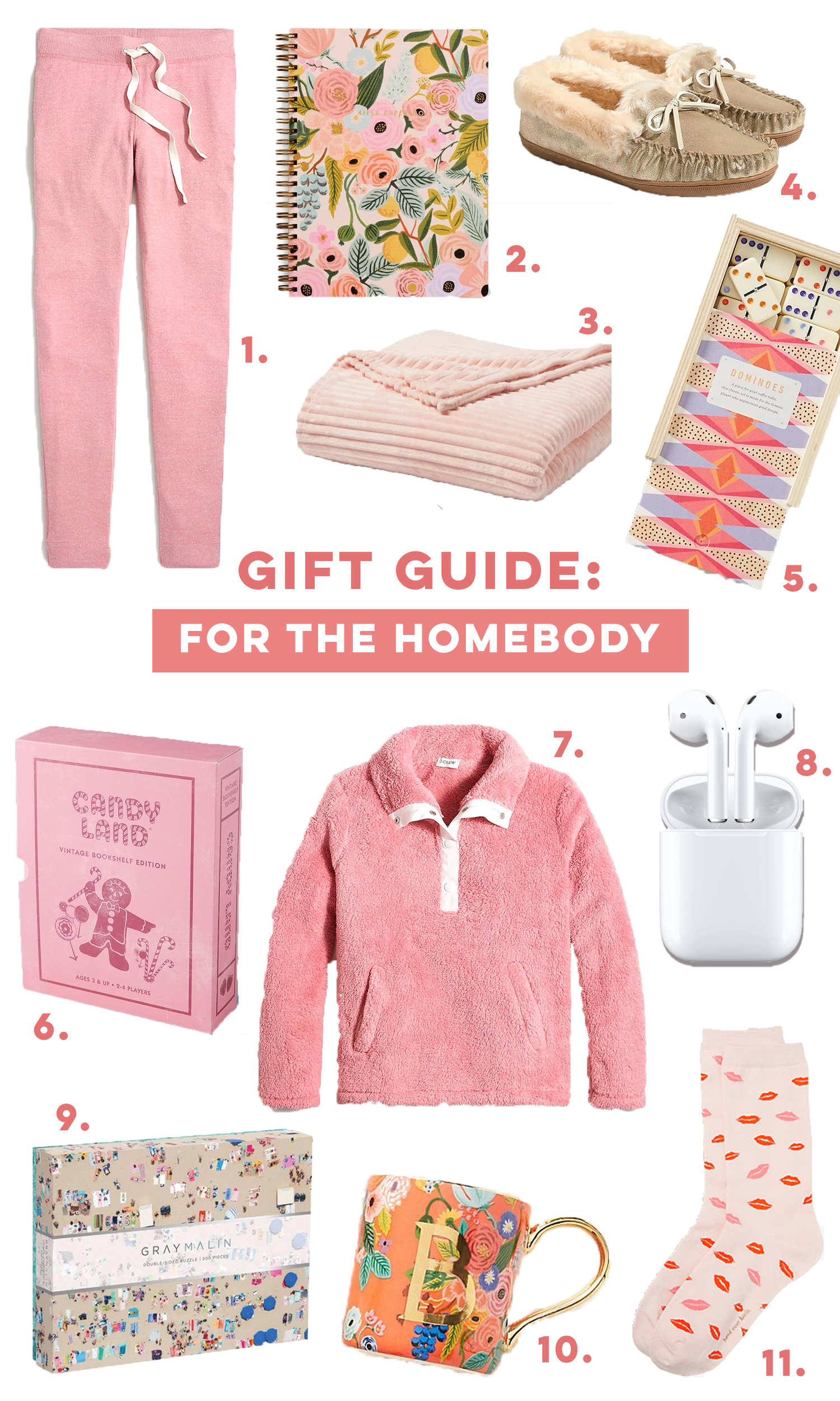 Gift Guide for the Homebody / Homebody Gifts / Holiday Gift Guide for Her / What to Wear at Home - Sunshine Style , A Florida Based Fashion and Lifestyle Blog