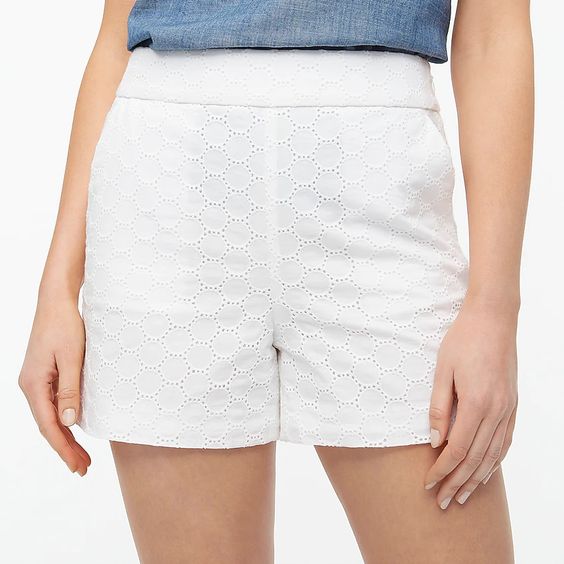 white shorts for Summer Outfit